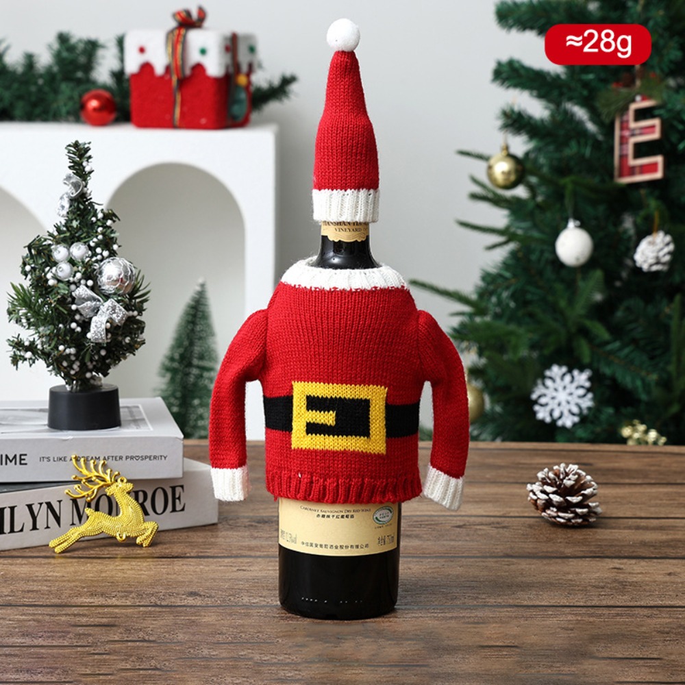 Wine Beer Hat - Copribottiglia di vino a tema renna,