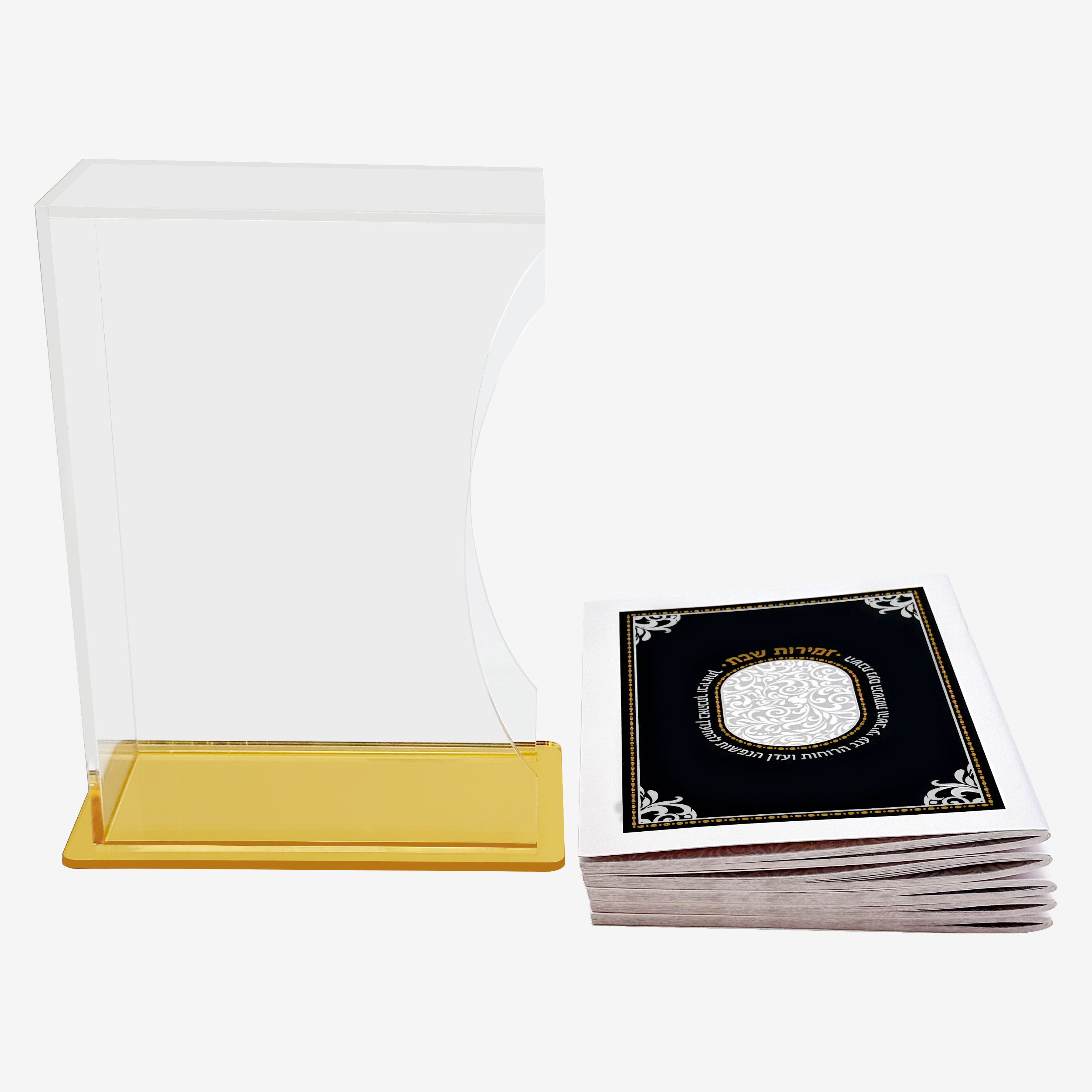 Cocktail Shaker Set - Scatola per Zemirot in Acrilico Judaica