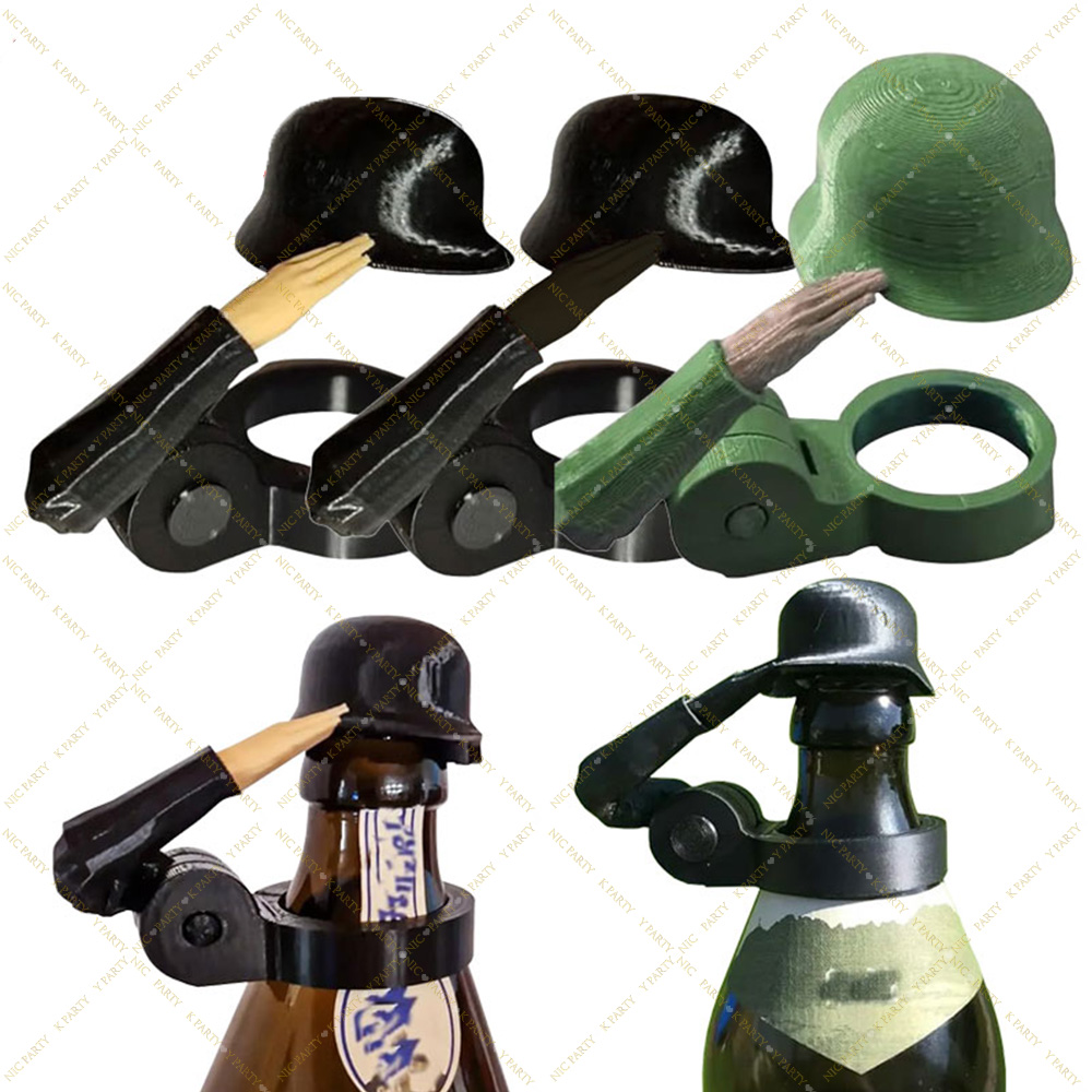 Divertente Casco per Bottiglia - Wine Beer Hat recensione e prezzo